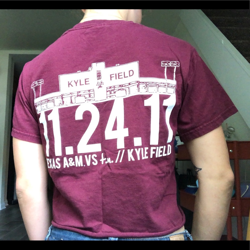 TEXAS A&M Crop Top - Picture 3 of 3